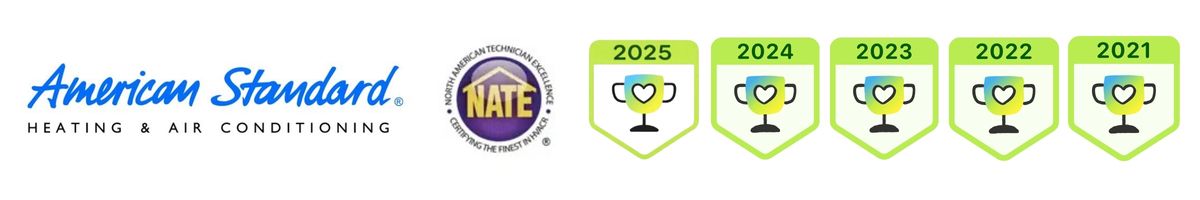 Fairway Cooling and Heating Badges